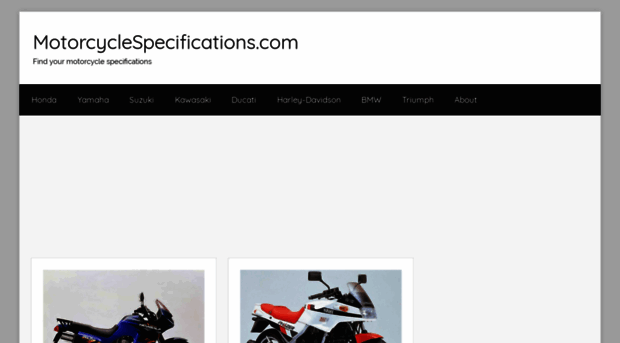 motorcyclespecifications.com