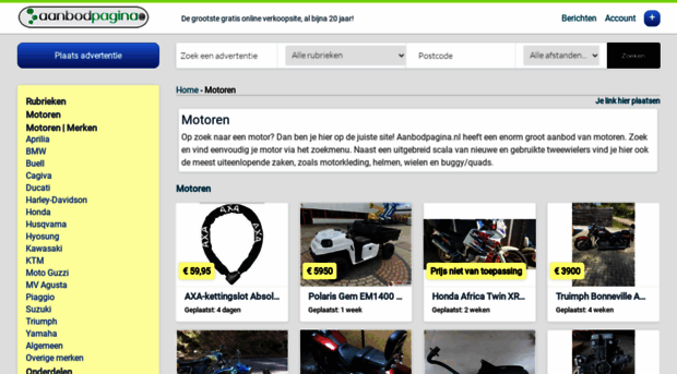 motoren.aanbodpagina.nl