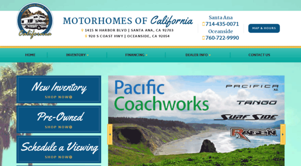 motorhomesofcalifornia.com