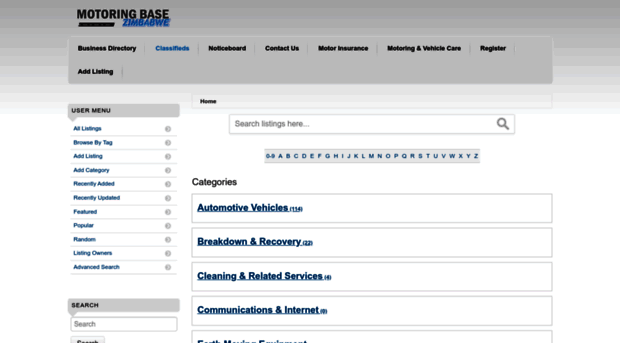 motoringbase.co.zw