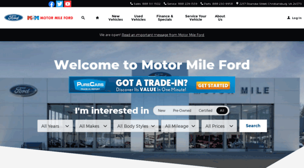 motormile-ford.com