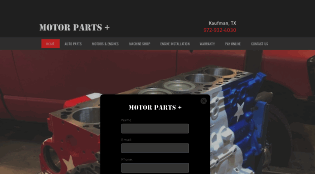 motorpartskaufman.com