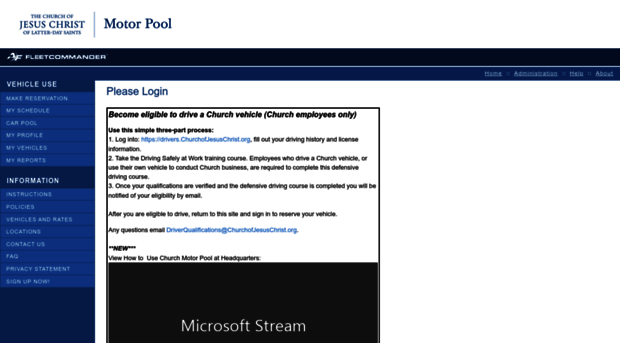 motorpool.ldschurch.org
