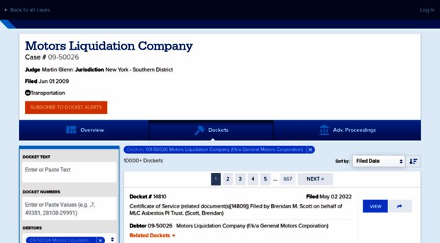 motorsliquidationdocket.com