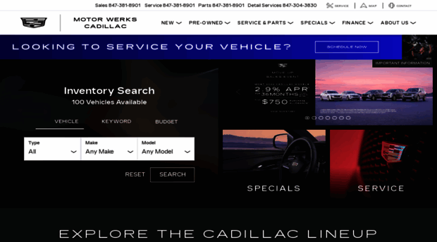 motorwerkscadillac.com