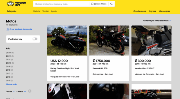 motos.mercadolibre.co.cr