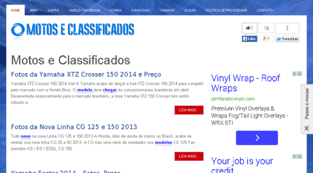 motoseclassificados.com