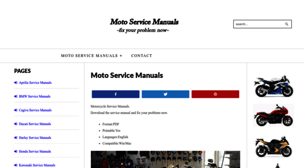 motoservicemanual.com