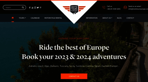 mototourseurope.com