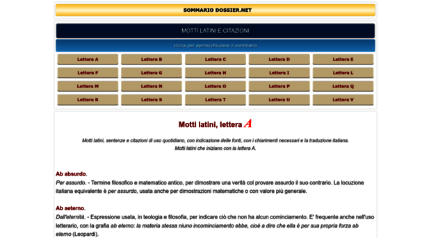 motti-latini.dossier.net