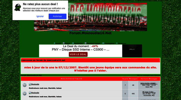 mouloudia16.forumactif.com