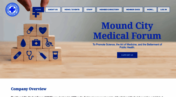 moundcitymedicalforum.com
