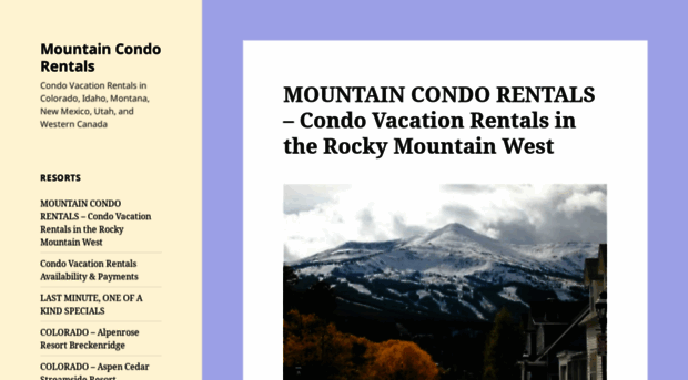 mountaincondorentals.com