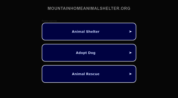 mountainhomeanimalshelter.org