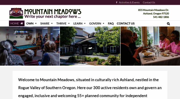 mountainmeadowsashland.com