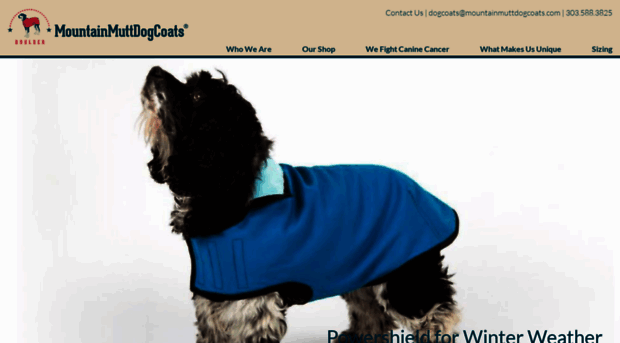 mountainmuttdogcoats.com