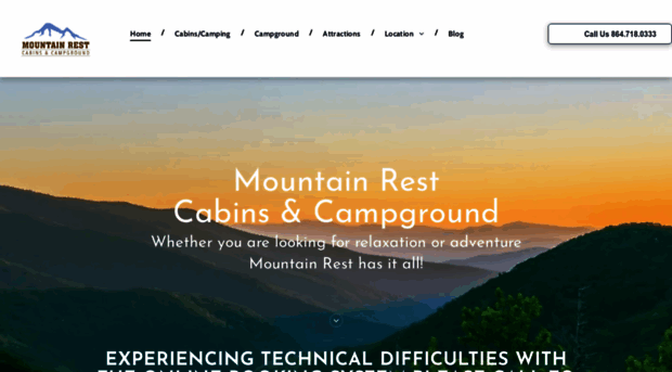 mountainrestcabins.com