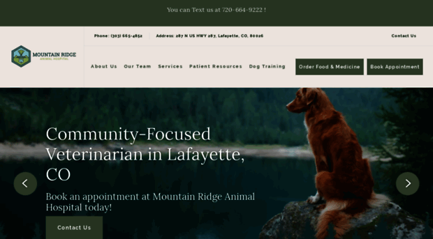 mountainridgevet.com