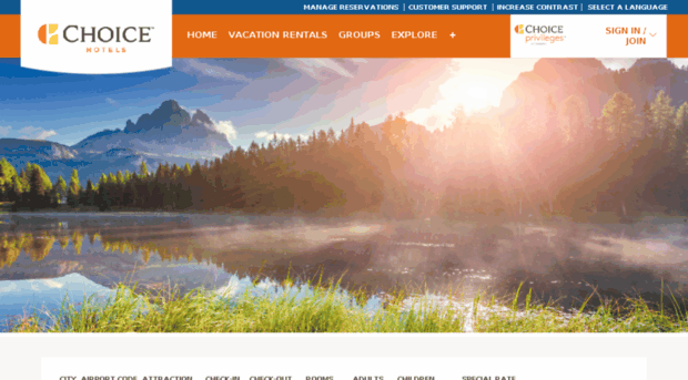 mountains.choicehotels.com