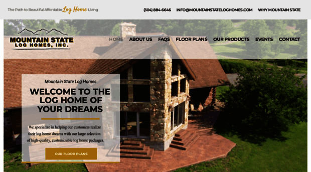 mountainstateloghomes.com