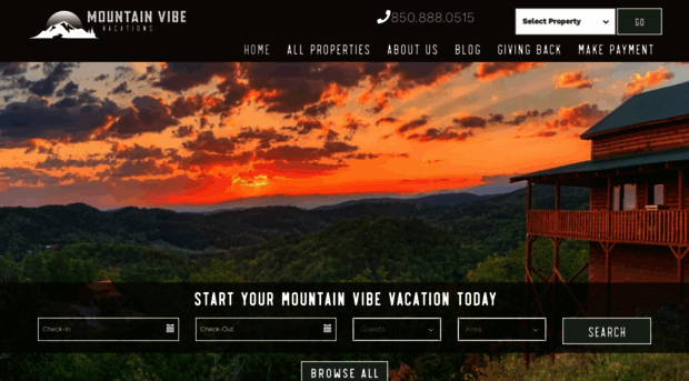 mountainvibevacations.com