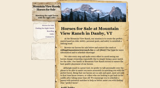 mountainviewranchhorses.biz