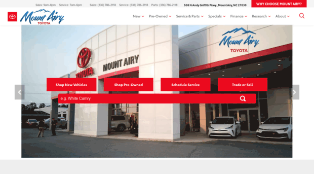 mountairytoyota.com