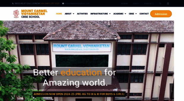 mountcarmelvidyaniketan.com