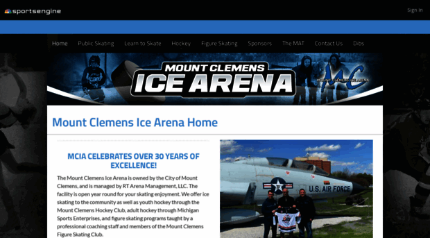 mountclemensicearena.com