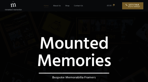 mountedmemories.co.uk