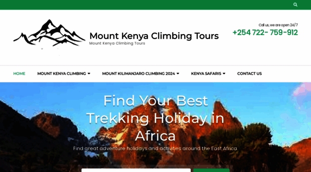 mountkenyaclimbingtours.com