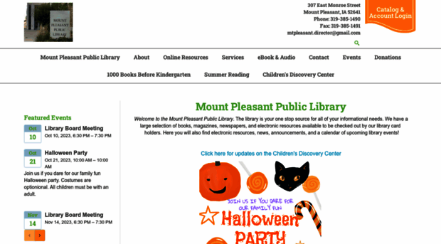 mountpleasantiowalibrary.com