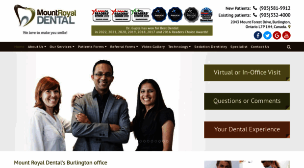 mountroyaldental.com