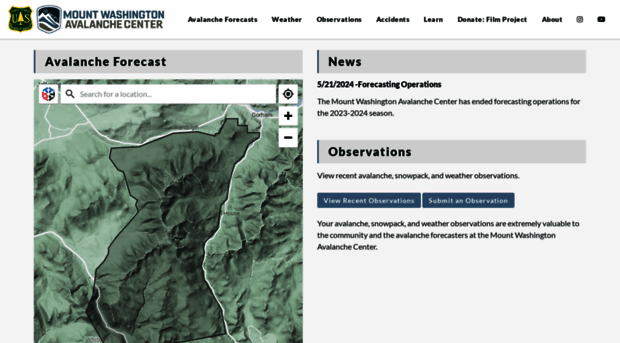 mountwashingtonavalanchecenter.org