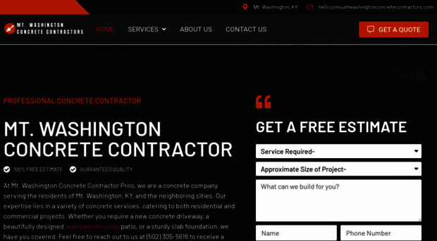 mountwashingtonconcretecontractors.com