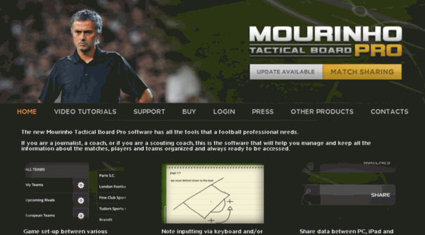 mourinhotacticalboard.com