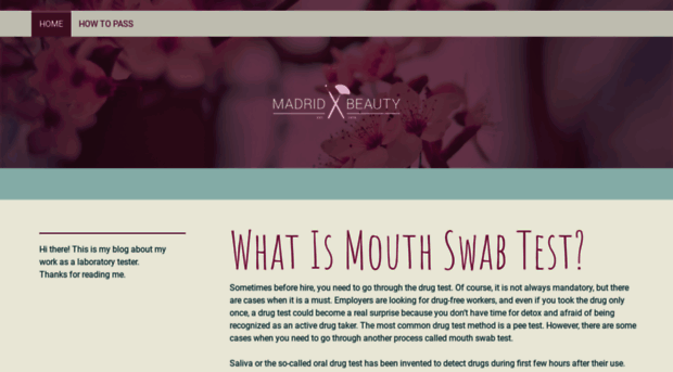 mouthswabtest.jimdo.com