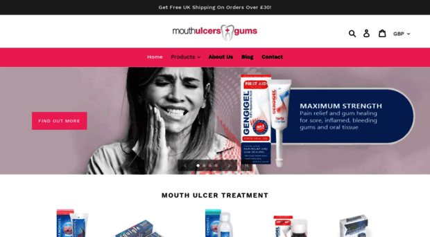 mouthulcers.co.uk