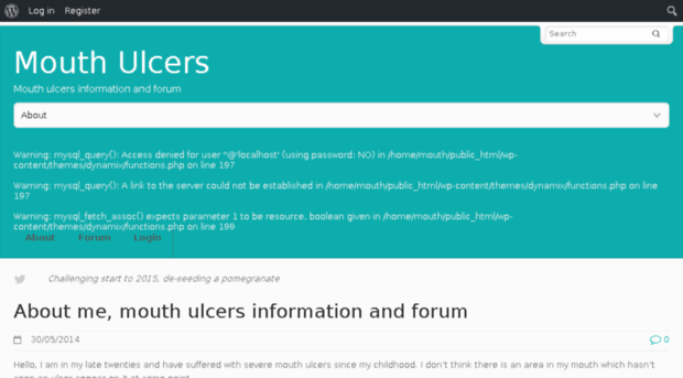 mouthulcers.info