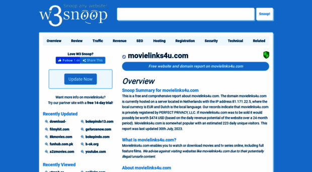 movielinks4u.com.w3snoop.com