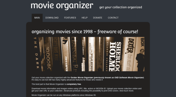 movieorganizer.se