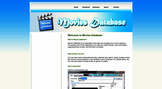 moviesdatabase.sourceforge.net