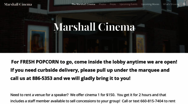 moviesinmarshall.com