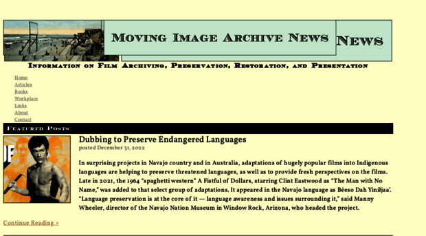 movingimagearchivenews.org