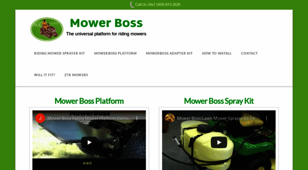 mowerboss.com