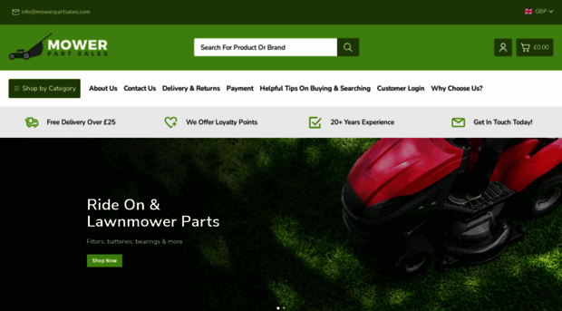 mowerpartsales.com