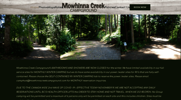 mowhinnacreekcampground.com