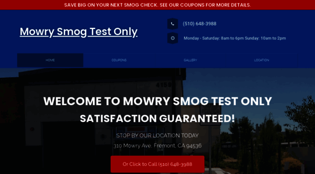 mowrysmogtestonly.biz