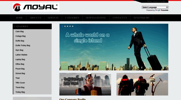 moyalluggage.com