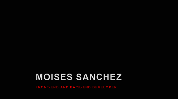 moysanchez.com